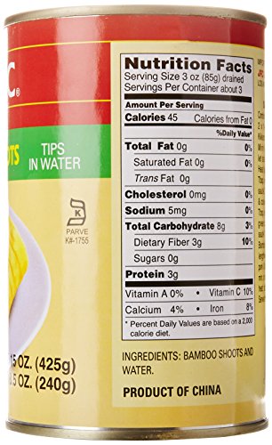 Welpac Whole Bamboo Shoot Tips, 15 Ounce (Pack of 12) - Mighty Depot