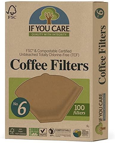 If You Care - Iyc Coffee 100 Filters, #6 (Pack of 2) - Mighty Depot
