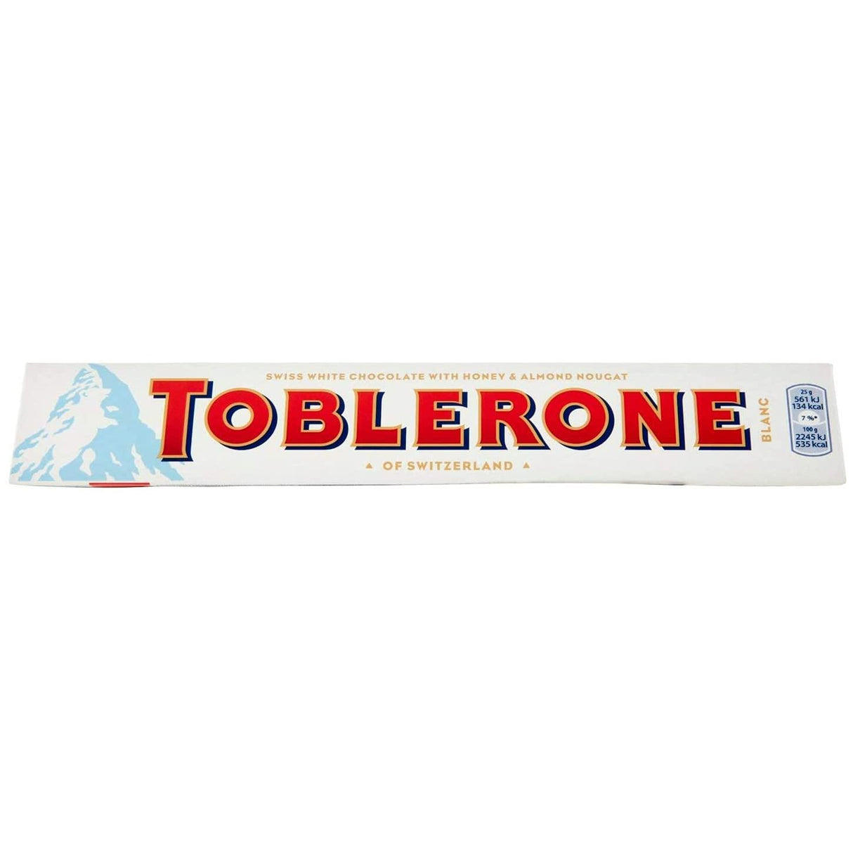 Toblerone White 100g - Mighty Depot