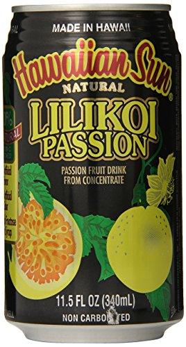 Hawaiian Sun Lilikoi, Passion Fruit, 11.5 Fl Oz (Pack of 24)