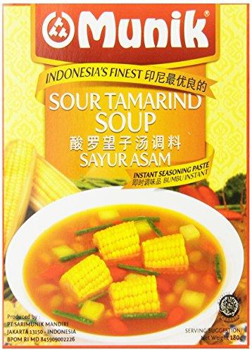 Munik Sayur Asem Vegetable Soup, Sour Tamarind, 180-Gram - Mighty Depot