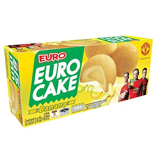 Euro Cake, Banana Cake, 144 g. [Pack of 1 piece] - Mighty Depot