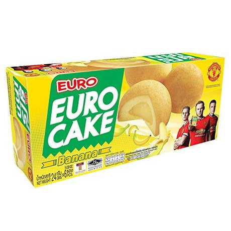 Euro Cake, Banana Cake, 144 g. [Pack of 1 piece] - Mighty Depot