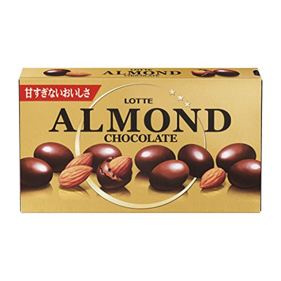 Lotte almond chocolate 86gX10 boxes