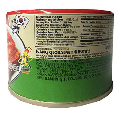 Wang Kimchi Can 5.64 oz per Can (4 Can)