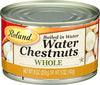 Roland Whole Water Chestnuts, Peeled, 8 oz