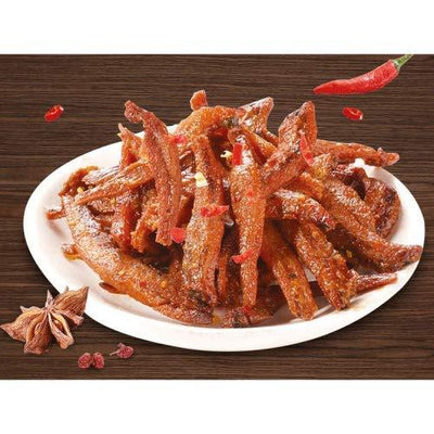 Wei Long Spicy Spiced Fried little Fish Snack 150g