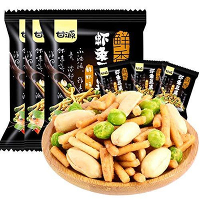 Ganyuan Crab Roe Flavored snacks 285g (SunFlower Seeds, 2 Packs)