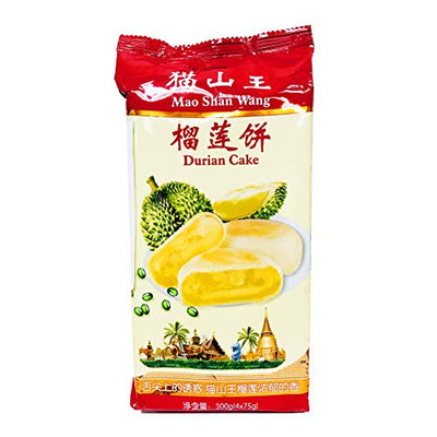 Mao Shan Wang Fruit Flavor Cookie ????? (Durian Cake???, pack of 4)