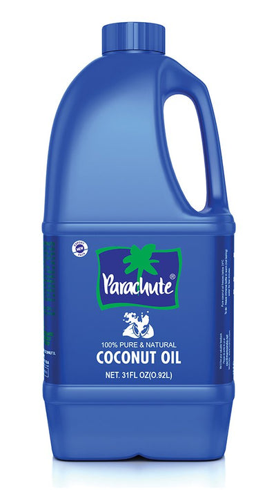 Parachute 100% Pure and Natural Unrefined Coconut Oil | No Chemicals & Added Preservatives