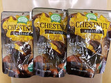 Organic Chestnuts by Organic Farm: Whole Roasted Chestnuts 5.29 oz Bag (3 Bags) - Mighty Depot