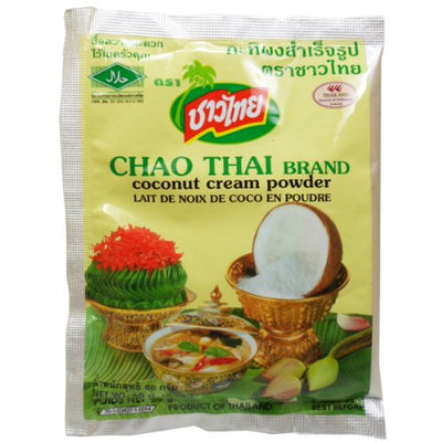 Coconut Milk Cream Powder Chao Thai Size 60 G(2.0 Oz) X 2 Bags by Chao Thai