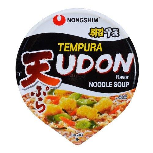 (Pack of 6) Nongshim Tempura Udon Cup Noodle Soup 2.64 OZ - Mighty Depot