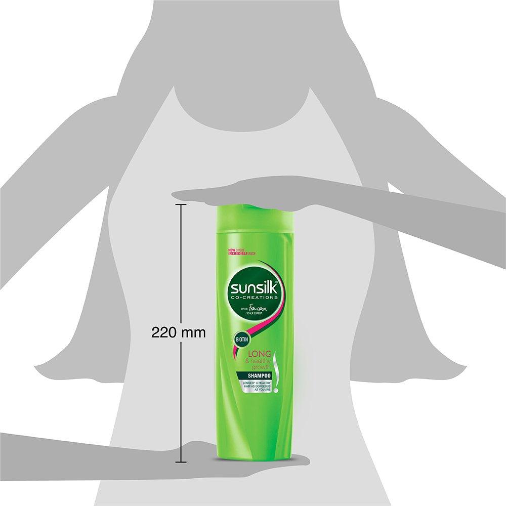 Sunsilk Long and Healthy Growth Shampoo, 340ml - Mighty Depot