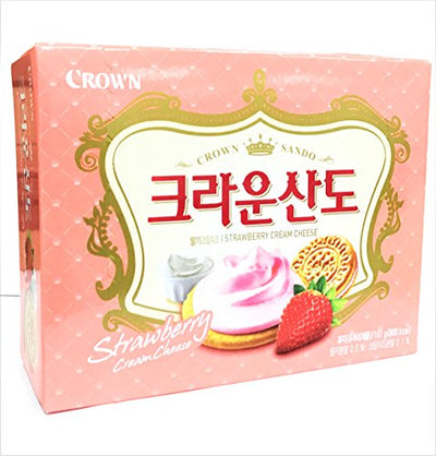 Crown Biscuit Sando Strawberry, 5.6 Ounce