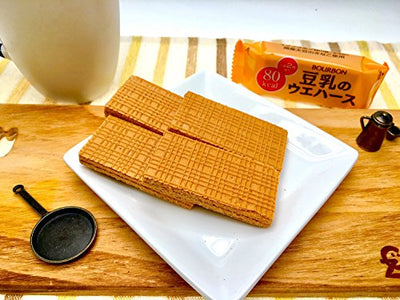 Wafers of Bourbon soy milk (Pack of 2)