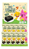Pinkfong Kids Organic Crispy Seaweed 1 Box, 10 individual pack