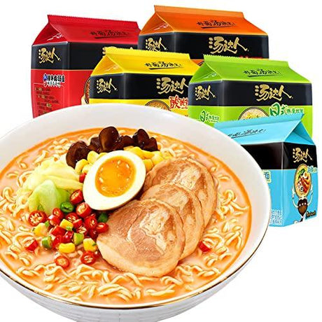 China food co. LTD. 量贩装 爆款口味组合 統一湯達Tang da ren（统一汤达人 方便面组合 15包 Instant noodles）拉面包邮中国直邮 日期新鲜 海外华人的泡麵 - Mighty Depot