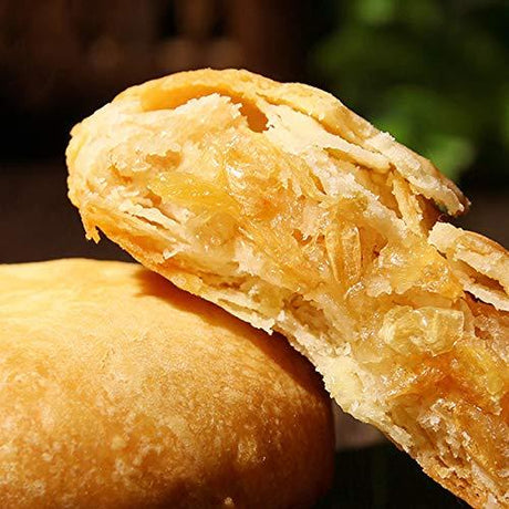 丫眯乐 饼干蛋糕 云南特产 鲜花饼 早餐糕点 休闲零食 茉莉花味200g Four million six hundred and seventy-eight thousand nine hundred and fifty-four - Mighty Depot