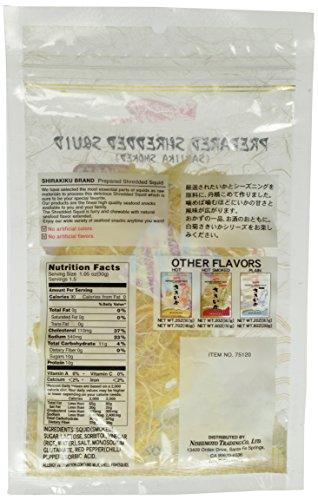 Shirakiku Dried Squid Sakiika Smoked, 2 Ounce - Mighty Depot
