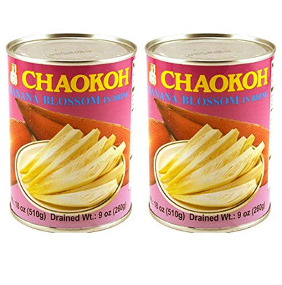 Chaokoh Banana Blossom in Brine (2 Pack, Total of 36oz)