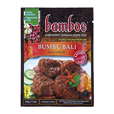 Bamboe Bumbu Bali - Bali Spices Saucy Seasoning, 49 Gram (pack of 6)