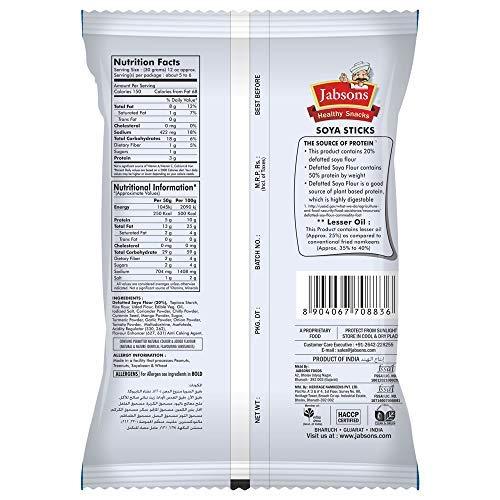 Jabsons Soya Sticks - Magic Masala 180 gms - Mighty Depot