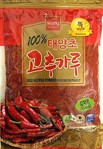Wang, Red Pepper Powder (Coarse), (3 lbs) 48 oz - Mighty Depot