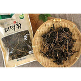 [Seoraksan Green Food] Korean Dried Namul(edible grass or leaves), Superior taste and aroma (Dried Deoduckchwi 80g) - Mighty Depot