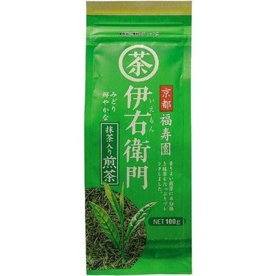 Dew of Uji tea Fukujuen Iemon Matcha input Sencha 100g input X3