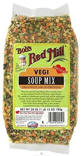 BOBS RED MILL MIX SOUP VEGIE, 28 OZ, PK- 4 - Mighty Depot