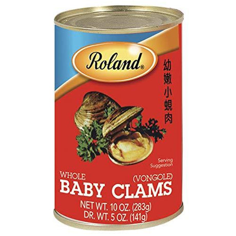 Roland Whole Baby Clams (Case of 12) - Mighty Depot