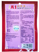 A1- Bak Kut Teh Spices Traditional, Mixed Herbs and Spice for Meat Bone Tea - Chinese Medical Soup, 35g - Mighty Depot
