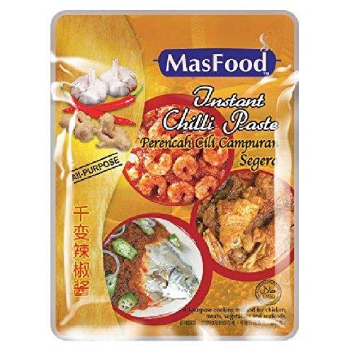 Masfood Instant Chilli Paste 180g (628MART) (12 Pack)