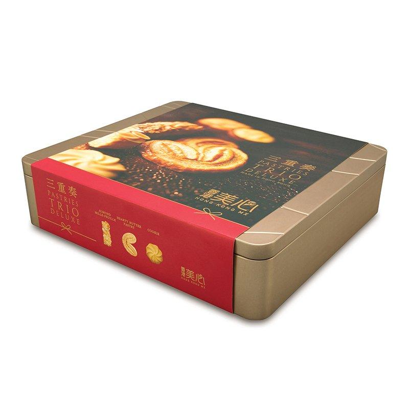 Hong Kong Mei Xin pastries Trio Deluxe 331G - Mighty Depot