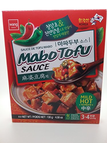 Wang, Mabo Tofu Sauce (Mild Hot), 4.59 oz