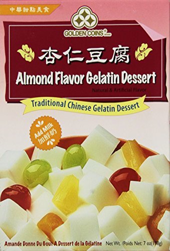 Golden Coins Brand ALmond Flavor Gelatin Dessert by Golden Coins