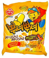 Ottogi Ppushu Ppushu Noodle Snacks (BBQ) - Mighty Depot