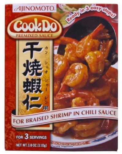 Ajinomoto Cookdo Shrimp Chili Sauce, 3.8-Ounce Units (Pack of 10)