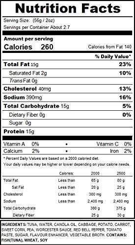 Dongwon, Tuna With Vegetable, 5.29 Ounce - Mighty Depot