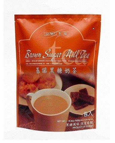 Gino Brown Sugar Milk Tea 12.7 Ounce, Pack of 1 - Mighty Depot
