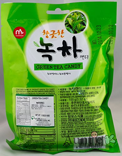Mammos Friend Green Tea Candy Matcha 3.52 oz Korea