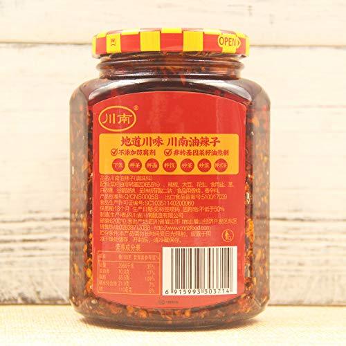 大瓶装350g川南油辣子四川油泼辣子自制香辣红油辣椒酱凉拌菜调料 - Mighty Depot