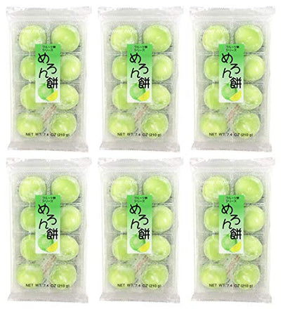 Fruits Mochi Daifuku Melon 7.4oz/210g (6pack)