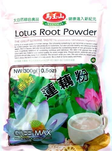 Greenmax Lotus Root Powder 10.50oz (Pack of 2) - Mighty Depot