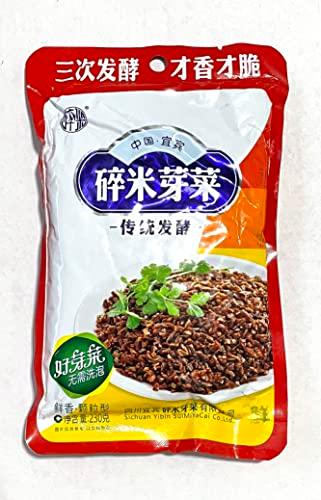 Yi Bin Sui Mi Ya Cai - YiBin SuiMiYaCai - Dried Vegetable, 8.1oz (230g) - Mighty Depot
