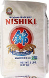 Nishiki Medium Grain Rice, 80 Ounce - PACK OF 2