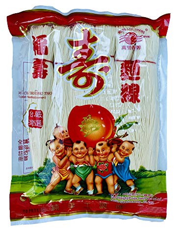 Mong Lee Shang Fresh Somen Noodles, Authentic Wheat Noodles, Taiwanese Somen, 21.1 Ounce - 6 Bundles in 1 Pack