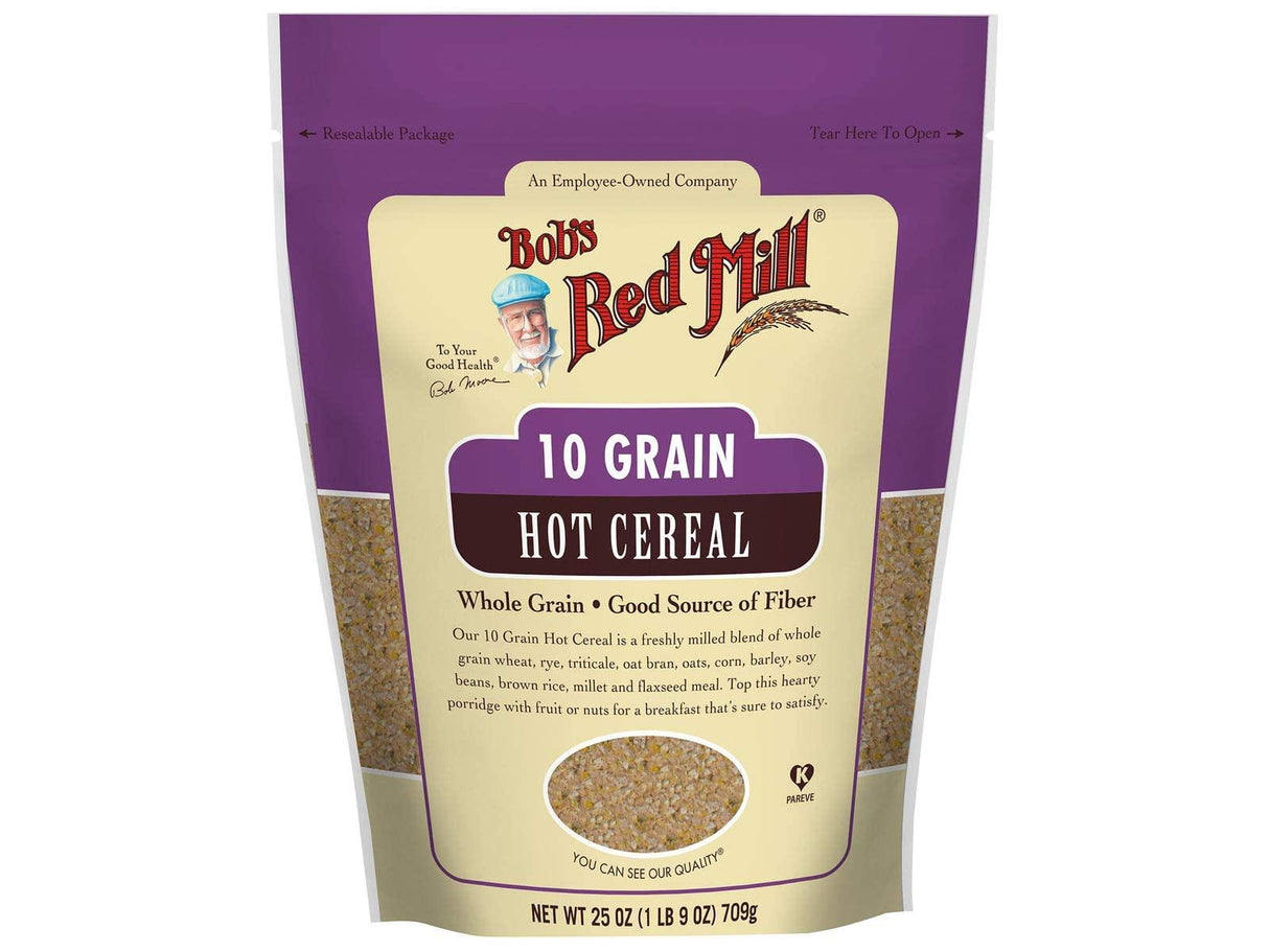 Bob’s Red Mill 10 Grain Hot Cereal, 25 Ounce, Pack of 4 - Mighty Depot