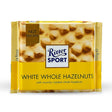 Ritter Sport White Whole Hazelnuts, 100g - Mighty Depot
